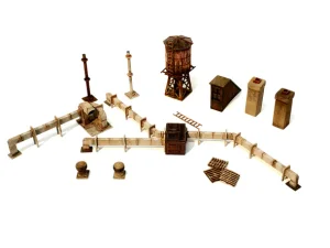 ITLA Scale Models N3154 - N scale Roof Top Detail Kit