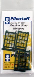 Pikestuff 3002 - HO Machine Shop Windows