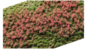 Martin Welberg Scenic Studios WB-PP242 - Layered Tufts - Pink Flowers - 2-4.5mm
