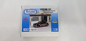 Sylvan Scale Models RC-001 HO Scale -1951 Hudson NASCAR Racer - Unpainted and Resin Cast Kit 