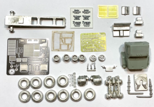 ShowCase Miniatures 3008 - HO Scale 80s GMC Brigadier 9500 Tractor Kit