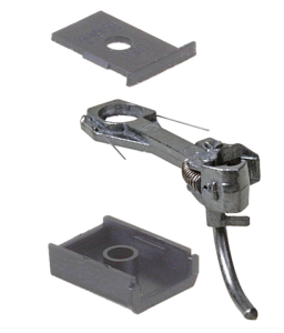 Kadee 126 - #126 HO Scale SBE Bottom Shelf Whisker® Metal Couplers with Gearboxes - Long (25/64")...