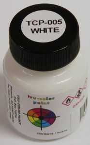 Tru Color Paint 005 - Acrylic -White - 1oz 