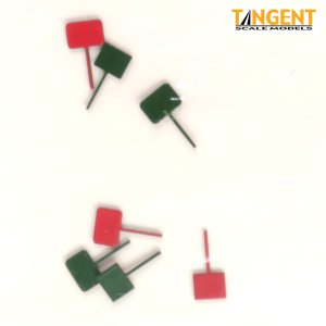 Tangent 243 - HO Caboose Flags – Type 4