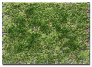 Martin Welberg Scenic Studios WB-P242 - Layered Tufts - Summer - 2mm-4mm - 1 Sheet
