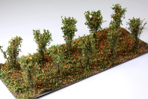 Martin Welberg Scenic Studios MB-SBO - Bushes - Orange - Type B - 3cm-4cm - 10 pcs