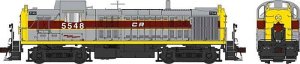 Bowser 25455 - HO Alco RS3 Phase 1 - LokSound 5 and DCC -- Conrail #5545 (Relettered Ex-EL, gray,...