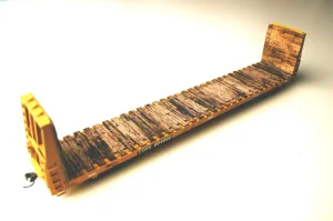 ITLA Scale Models 4900 - HO scale Atlas 62ft Bulkhead flatcar deck