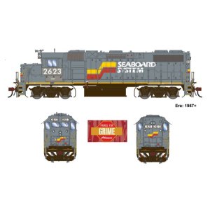 Athearn Genesis 1410 - HO EMD GP38-2, Tsunami2 Sound & DCC, CSX Ex-SBD Primed For Grime #2623