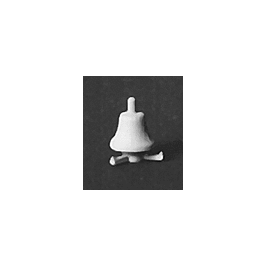 Detail Associates 1201 - HO Scale Bell - EMD Cab (Roof) Mount - pkg(2)