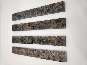 Otter Valley RailRoad HO 6400 & 6000 Gondola Scrap Load Hand Weathered - Single