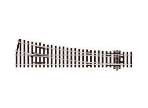 Peco SL95 - HO Scale Code 100 Medium Radius Turnout - Streamline -- Right Hand, Insulfrog