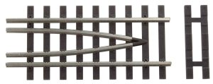 Walthers Track 10005 - HO Code 100 Nickel Silver Bridge Track End Set - Includes 2 End Track Piec...