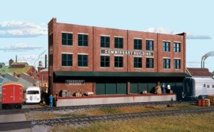 Walthers Cornerstone 3173 - HO Commissary/Freight Transfer Background Building - Kit