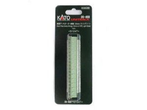 Kato Unitrack 20459 - N Scale Deck Girder Bridge - Unitrack -- Light Green 12.4cm