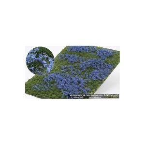 Martin Welberg Scenic Studios WB-PB242 - Layered Tufts - Blue Flowers - 2-4.5mm