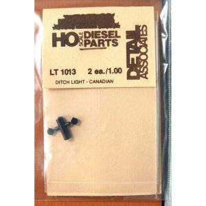 Detail Associates 1013 - HO Scale Ditch Lights - Canadian Style - 2 Pack