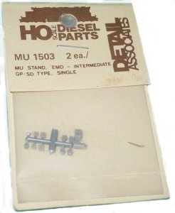 Detail Associates 1503 - HO Scale MU Stands for GP/SD