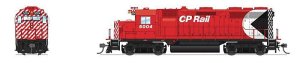 Broadway Limited 8224 - HO EMD GP35 Low Nose - No-Sound / DC - Canadian Pacific #5004 (action red...
