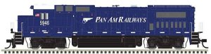 Atlas 10004297 - HO GE Dash 8-40B w/Ditch Lights - DCC Ready - Master(R) Silver -- Pan Am Railway...
