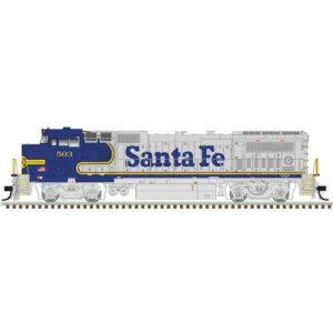 Atlas 10004343 - HO GE Dash 8-40BW - LokSound and DCC - Master(R) Gold -- Santa Fe #503 (Fantasy ...