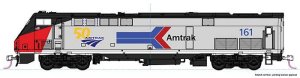 Kato 376114LS - HO GE P42 Genesis - LokSound and DCC -- Amtrak (50th Anniversary Scheme, Phase I,...