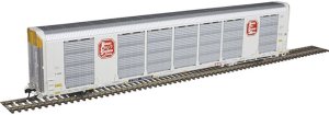 Atlas 20006441 - Gunderson Multi-Max Enclosed Auto Rack - Ready to Run -- Kansas City Southern #6...