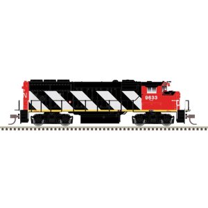 Atlas 10004401 - HO GMD GP40-2W CN Version Standard DC Canadian National #9638