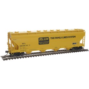 Atlas 20006402 - HO Master Plus 5250 Covered Hopper - Seaboard Coast Line #260022