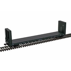 Atlas 20007093 - HO 51'6" BULKHEAD FLAT CAR BRITISH COLUMBIA RAILWAY [BC RAIL] #19062