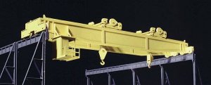 Walthers Cornerstone 3150 - HO Scale Heavy-Duty Overhead Crane -- Kit - 11 x 2-3/8 x 2-5/16" 27.5...
