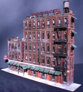 ITLA Scale Models - HO Scale 4160 Southside Hotel Kit