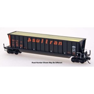 Intermountain 67103-37 - N Scale Bathtub Coal Gondola, SULX Sultran #1030