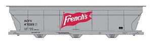 Intermountain 47085-08 - HO ACF 4650 Cubic Foot 3-Bay Covered Hopper - Ready to Run -- French's (...