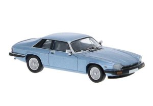 Brekina PCX870330 - HO Jaguar XJ-S - Assembled -- Light Blue