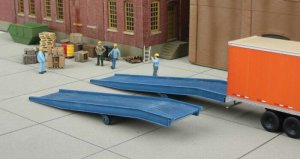 Walthers Cornerstone 4130 - HO Loading Ramps - Kit (2pk)