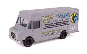 Walthers SceneMaster 12118 - HO Scale Morgan Olson(R) Route Star Van -- Volt & Valve