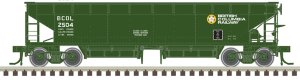 Atlas 50006610 - N Scale 70-Ton Hart Ballast Car British Columbia Railway BCOL #2504