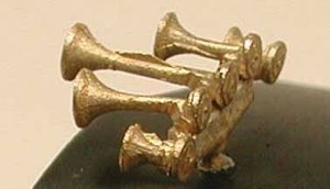 Cal Scale 639 - HO Scale Nathan K5 K5LLA 5-Chime Air Horn -- Lost Wax Brass Casting