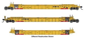 Walthers Mainline 55831 - HO Scale NSC Articulated 3-Unit 53' Well Car - Ready-to-Run -- TTX #787...