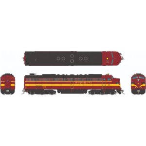 Rapido 28831 - HO EMD E8A w/HEP (DC/DCC/Sound): Susquehanna (NYS&W): #2402