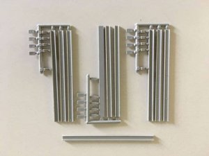Rix Products 155 - N Scale Overpass Parts -- Beams