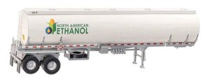 Walthers SceneMaster 12359 - HO Petroleum Tank Trailer - Assembled -- North American Ethanol