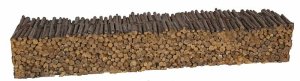 Walthers SceneMaster 3100 - HO Pulpwood Load - Fits WalthersProto & Walthers 50ft CC&F Bulkhead F...