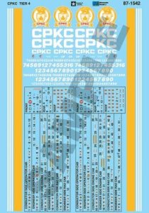 Microscale 87-1542 - HO Scale Railroad Decal Set -- Canadian Pacific Kansas City CPKC GE ET44AC T...