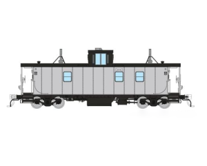 Rapido 606-166019 - HO Hawker-Siddeley Van - Caboose - Undecorated
