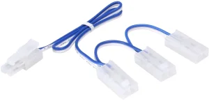 Kato Unitrack 24833 - HO & N Scale 3-Way Extension Cord - Unitrack - (11 13/16") 30cm