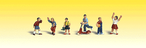 Woodland Scenics 2182 - N Scenic Accent Figures - Children (6)