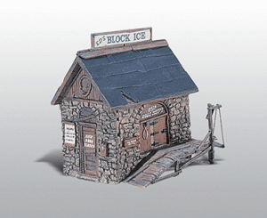 Woodland Scenics 219 - HO Scenic Details(R) - Ice House - Kit (Unpainted Metal) 2-3/8 x 2-1/2"