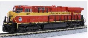 Kato 1768946 - N Scale ES44C4 DC - Florida East Coast - #801